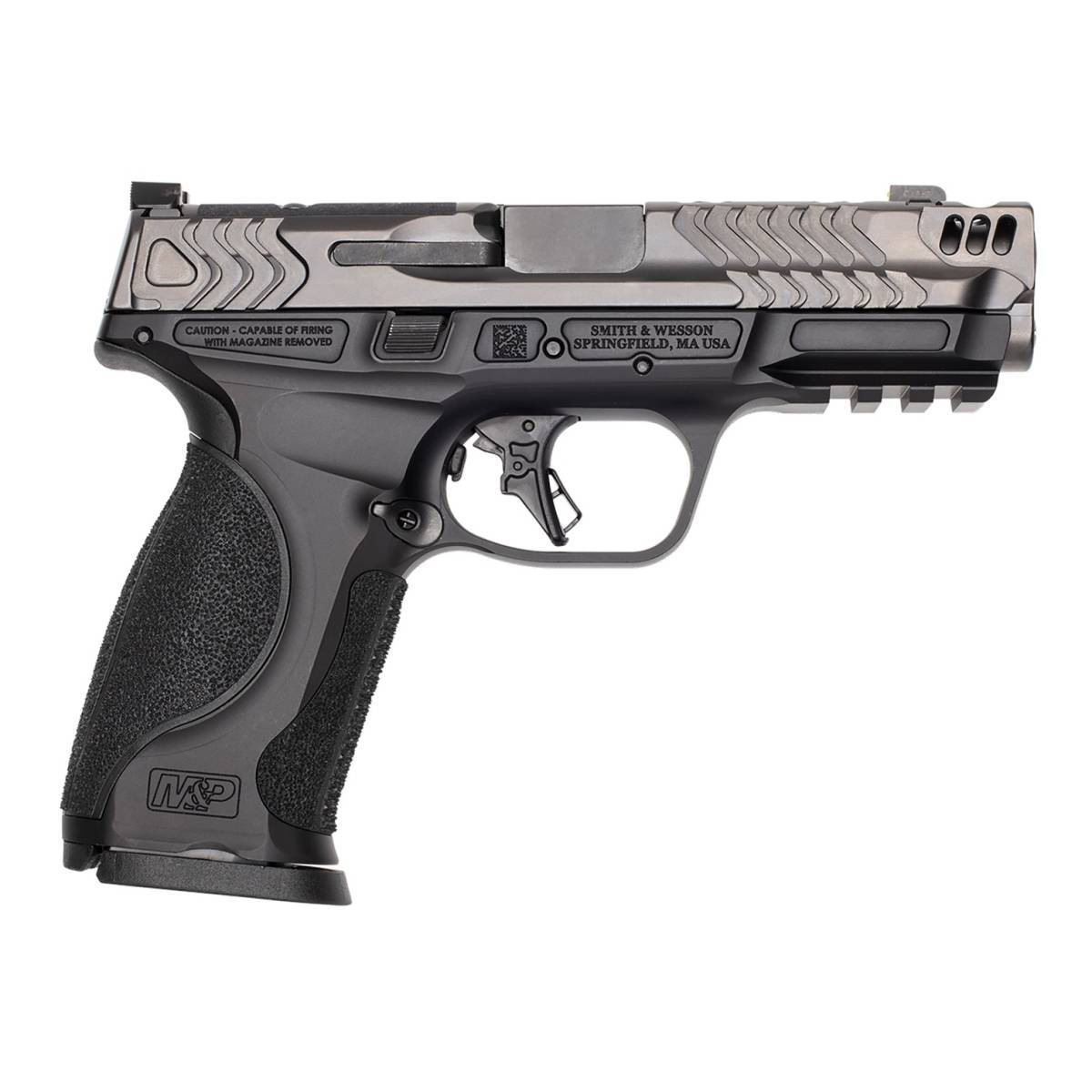 Smith & Wesson 14915 M&P9 M2.0 Metal 9mm Luger 15+1 4.22” Black...-img-0