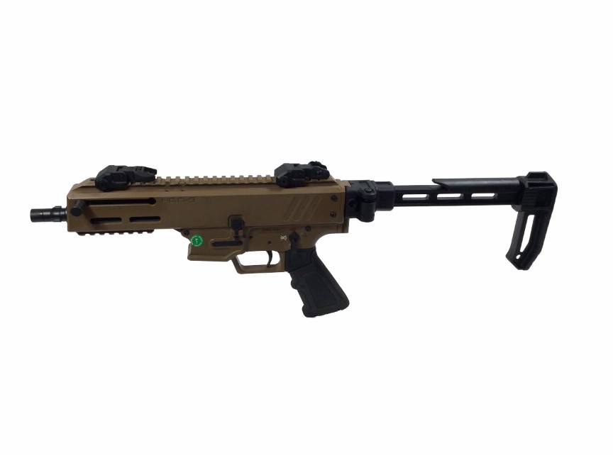 Panzer HAN9 9MM Pistol W/ Side Folder Brace (2) 30+1 Mags Exclusive-img-0