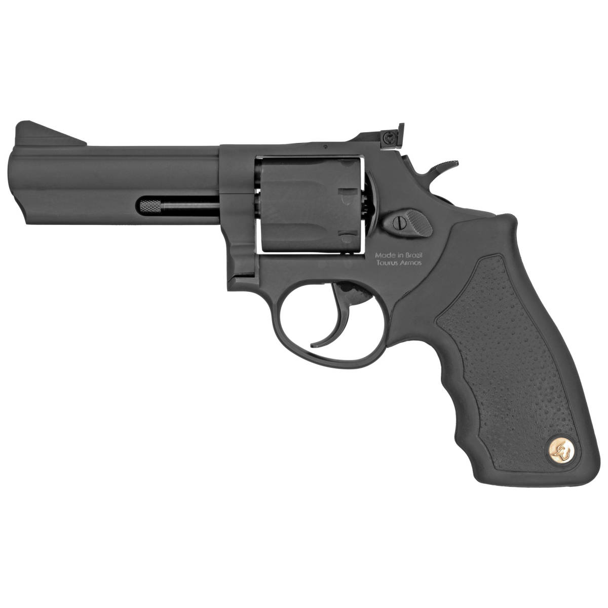 Taurus 66 357 Magnum Standard Revolver SA/DA 4” 7 Rd Black Rubber...-img-0